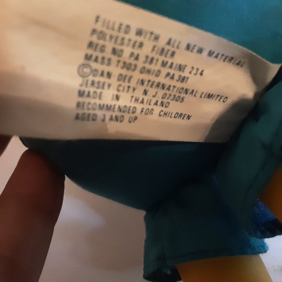 The Simpsons Bart Simpson Dan Dee 11" Vinyl Plush Doll Toy Vintage Groening 1990 - Picture 5 of 5